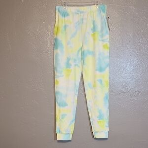 Ideology Girls Tie-Dye Joggers With 2 Slash Side Pockets Size 14 NWT